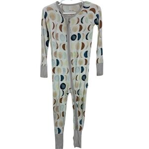 Little Sleepies Luna Neutral Zippy Sleeper phases of the moon Unisex Size 18-24m